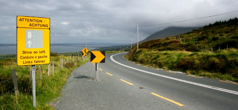 Conducir en Irlanda