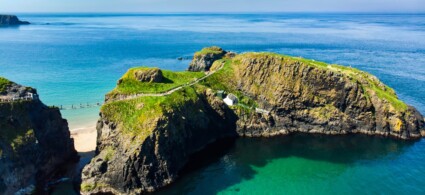 El puente de cuerda de Carrick-a-Rede